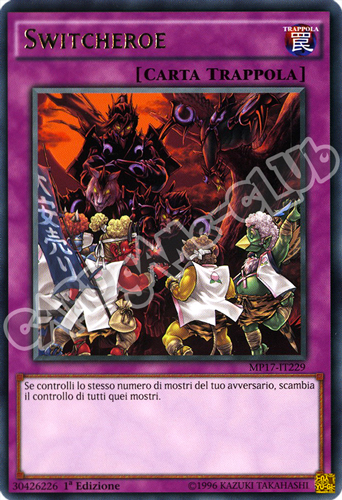 MP17-IT229 Switcheroe rara 1a Edizione (IT) -NEAR MINT-