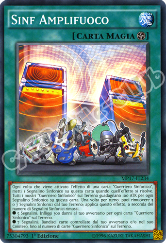 MP17-IT234 Sinf Amplifuoco comune 1a Edizione (IT) -NEAR MINT-