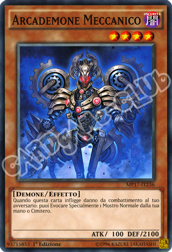 MP17-IT236 Arcademone Meccanico comune 1a Edizione (IT) -NEAR MINT-
