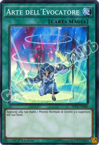 PEVO-IT040 Arte dell'Evocatore super rara 1a Edizione (IT) -NEAR MINT-