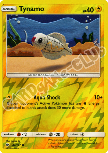 044 / 147 Tynamo comune foil reverse (EN) -NEAR MINT-