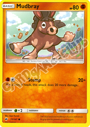 077 / 147 Mudbray comune normale (EN) -NEAR MINT-