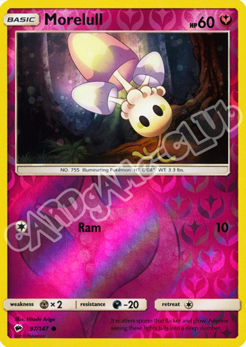 097 / 147 Morelull comune foil reverse (EN) -NEAR MINT-