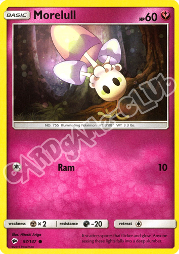 097 / 147 Morelull comune normale (EN) -NEAR MINT-