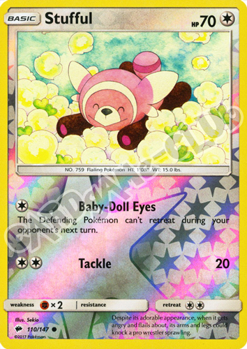 110 / 147 Stufful comune foil reverse (EN) -NEAR MINT-