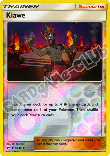 116 / 147 Kiawe non comune foil reverse (EN) -NEAR MINT-