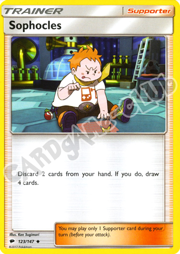 123 / 147 Sophocles non comune normale (EN) -NEAR MINT-