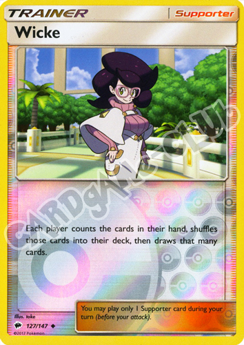 127 / 147 Wicke non comune foil reverse (EN) -NEAR MINT-