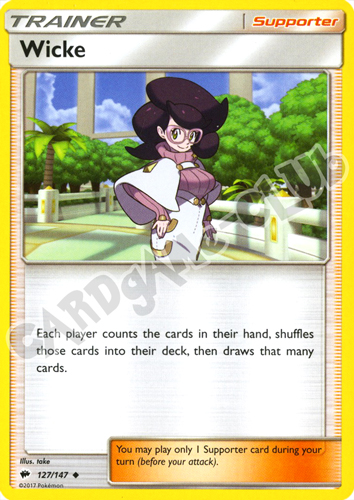 127 / 147 Wicke non comune normale (EN) -NEAR MINT-
