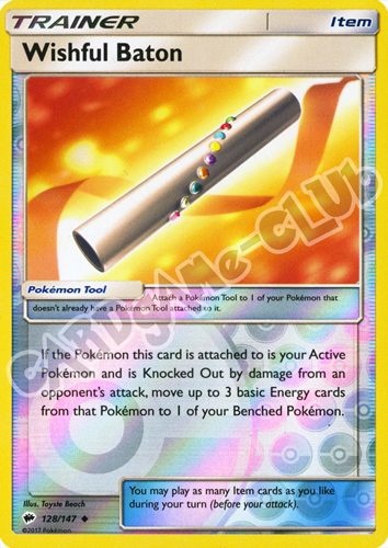128 / 147 Wishful Baton non comune foil reverse (EN) -NEAR MINT-