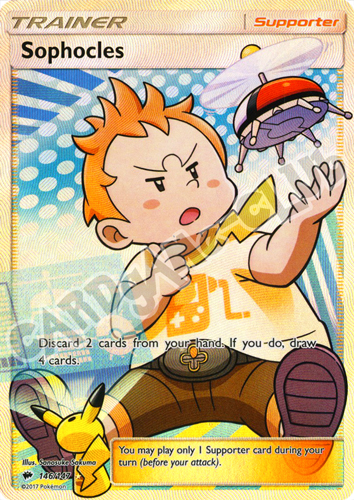 146 / 147 Sophocles ultra rara foil (EN) -NEAR MINT-