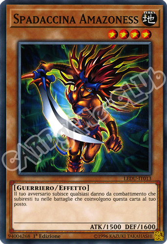 LEDU-IT013 Spadaccina Amazoness comune 1a Edizione (IT) -NEAR MINT-