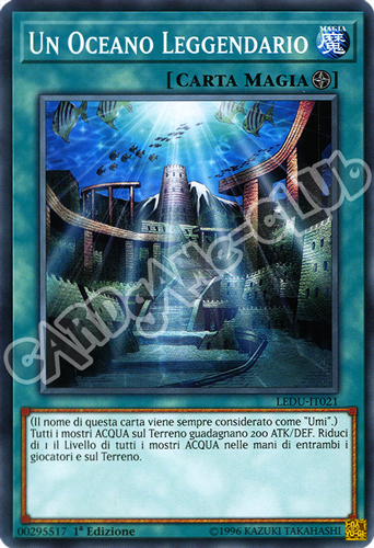 LEDU-IT021 Un Oceano Leggendario comune 1a Edizione (IT) -NEAR MINT-
