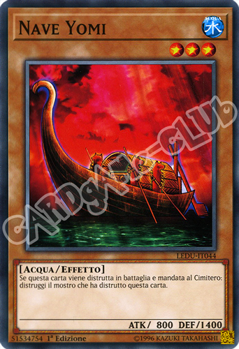 LEDU-IT044 Nave Yomi comune 1a Edizione (IT) -NEAR MINT-