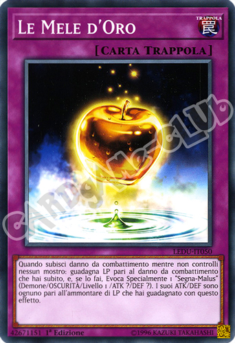 LEDU-IT050 Le Mele d'Oro comune 1a Edizione (IT) -NEAR MINT-