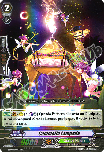 BT07-IT010 Cammello Lampada doppia rara foil (IT) -NEAR MINT-