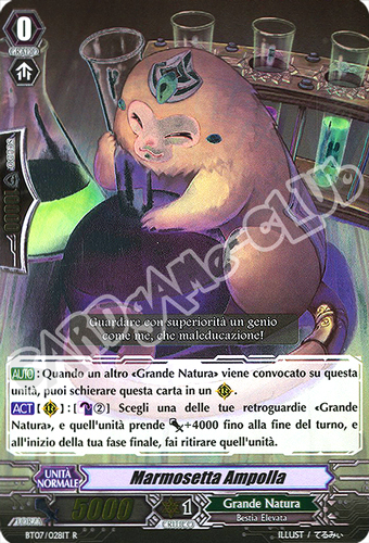 BT07-IT028 Marmosetta Ampolla rara foil (IT) -NEAR MINT-