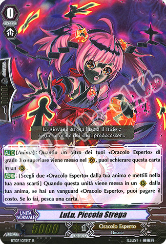 BT07-IT039 Lulu, Piccola Strega rara foil (IT) -NEAR MINT-