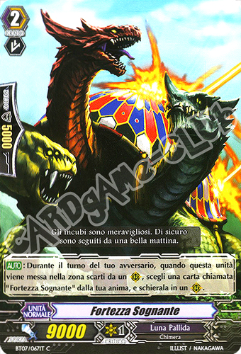 BT07-IT067 Fortezza Sognante comune normale (IT) -NEAR MINT-