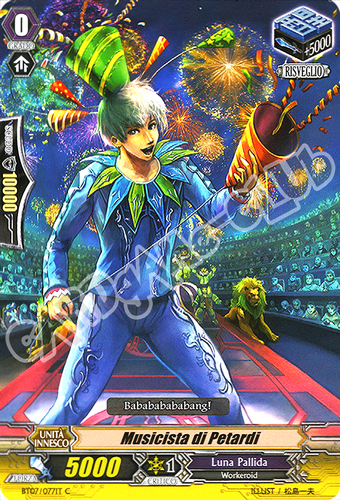 BT07-IT077 Musicista di Petardi comune normale (IT) -NEAR MINT-