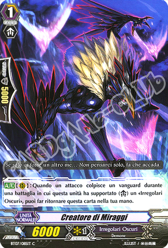 BT07-IT082 Creatore di Miraggi comune normale (IT) -NEAR MINT-