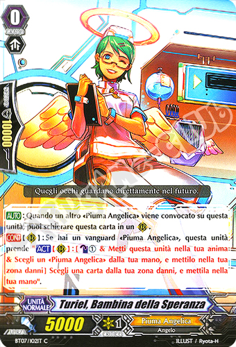 BT07-IT082 Turiel, Bambina della Speranza comune normale (IT) -NEAR MINT-