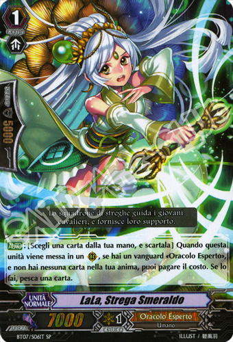 BT07-ITS06 Lala, strega Smeraldo speciale foil (IT) -NEAR MINT-