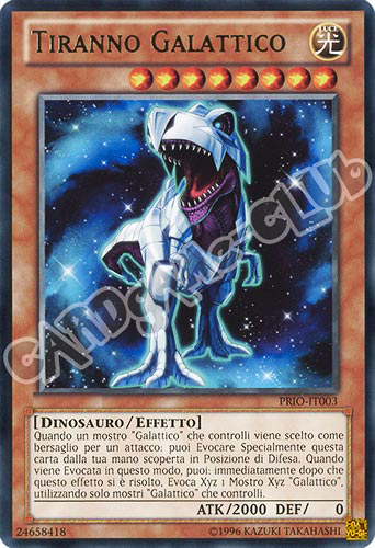 PRIO-IT003 Tiranno Galattico rara Unlimited (IT) -NEAR MINT-