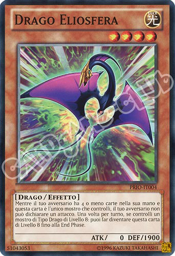 PRIO-IT004 Drago Eliosfera comune Unlimited (IT) -NEAR MINT-