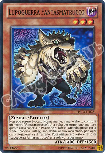 PRIO-IT023 Lupoguerra Fantasmatrucco comune Unlimited (IT) -NEAR MINT-