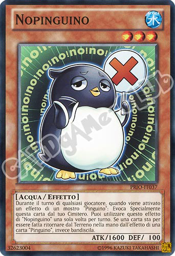 PRIO-IT037 Nopinguino comune Unlimited (IT) -NEAR MINT-