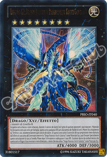 PRIO-IT040 Numero 62: Drago Fotonico Primordiale Occhi Galattici ultra rara Unlimited (IT) -NEAR MINT-