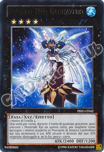 PRIO-IT042 Numero 103: Ragnazero rara Unlimited (IT) -NEAR MINT-