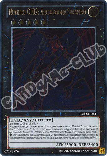PRIO-IT044 Numero C102: Arcidemone Serafino rara ultimate Unlimited (IT) -NEAR MINT-