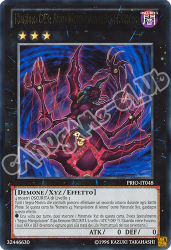 PRIO-IT048 Numero C43: Alto Manipolatore del Chaos rara Unlimited (IT) -NEAR MINT-