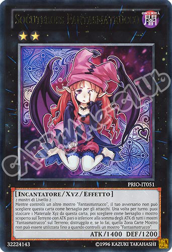 PRIO-IT051 Socuteboss Fantasmatrucco rara Unlimited (IT) -NEAR MINT-