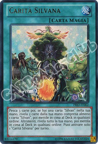 PRIO-IT062 Carita' Silvana ultra rara Unlimited (IT) -NEAR MINT-