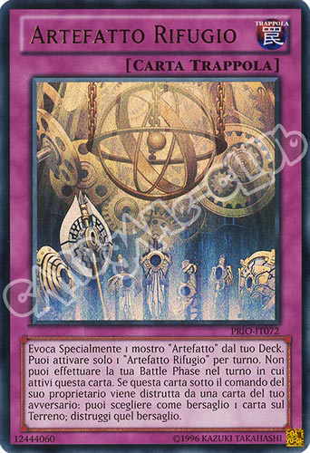 PRIO-IT072 Artefatto Rifugio ultra rara Unlimited (IT) -NEAR MINT-