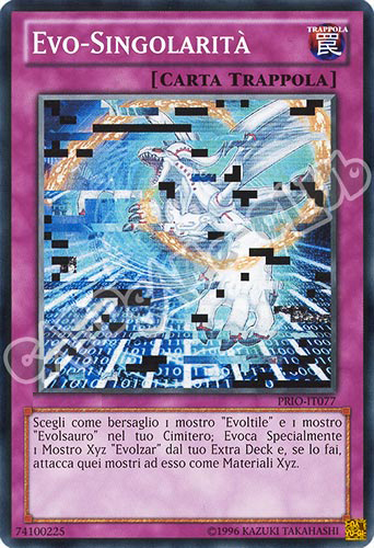 PRIO-IT077 Evo-Singolarita' comune Unlimited (IT) -NEAR MINT-
