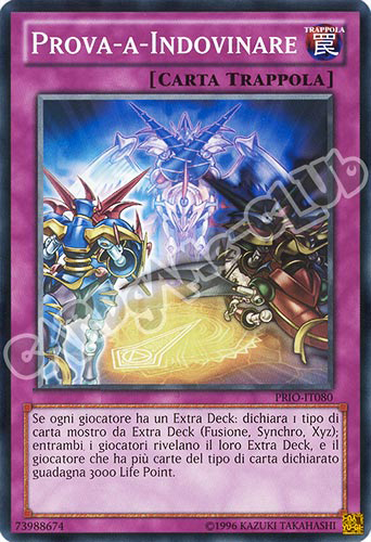 PRIO-IT080 Prova-a-Indovinare comune Unlimited (IT) -NEAR MINT-