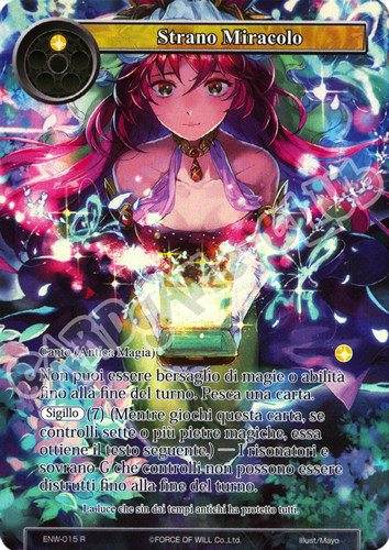 ENW1-IT015 Strano Miracolo rara parallel (IT) -NEAR MINT-