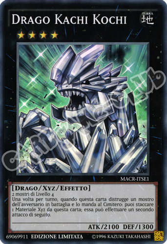 MACR-ITSE1 Drago Kachi Kochi super rara Edizione Limitata (IT) -NEAR MINT-