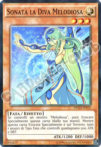 DUEA-IT015 Sonata la Diva Melodiosa comune unlimited (IT) -NEAR MINT-