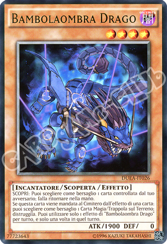 DUEA-IT026 Bambolaombra Drago rara unlimited (IT) -NEAR MINT-