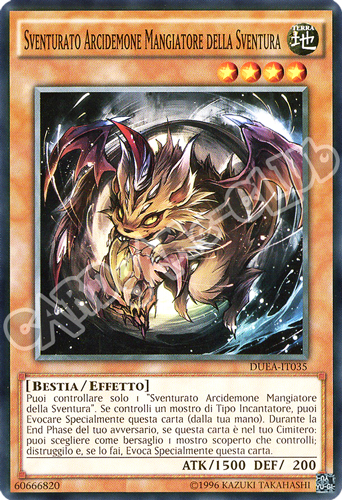 DUEA-IT035 Sventurato Arcidemone Mangiatore della Sventura comune unlimited (IT) -NEAR MINT-