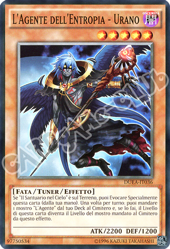 DUEA-IT036 L'Agente dell'Entropia - Urano comune unlimited (IT) -NEAR MINT-