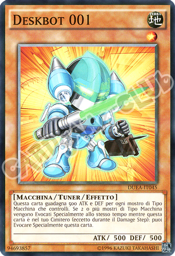 DUEA-IT045 Deskbot 001 comune unlimited (IT) -NEAR MINT-