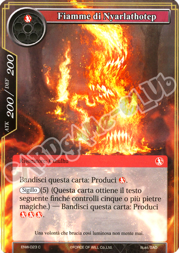 ENW1-IT023 Fiamme di Nyarlathotep comune normale (IT) -NEAR MINT-
