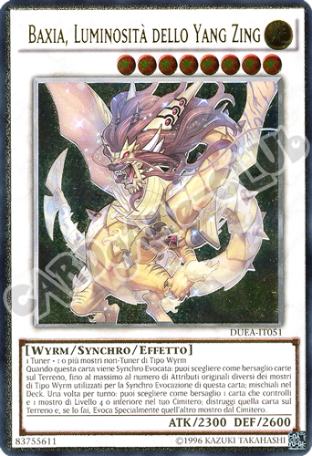 DUEA-IT051 Baxia, Luminosita' dello Yang Zing rara ultimate unlimited (IT) -NEAR MINT-