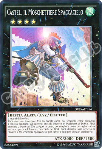 DUEA-IT054 Castel, Il Moschettiere Spaccacielo super rara unlimited (IT) -NEAR MINT-